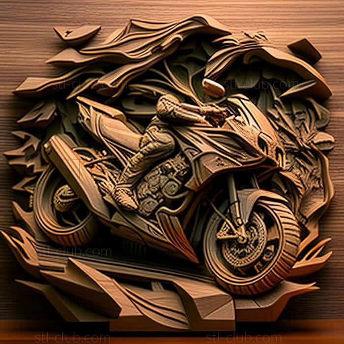 3D модель Kawasaki Z1000SX Tourer (STL)